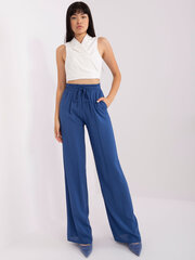 брюки lk-sp-509331.25 темно-синие цена и информация | Женские брюки | 220.lv