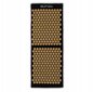 Akupresūras masāžas paklājiņš ar spilvenu Akumata, 68x42 cm, melns/brūns цена и информация | Masāžas piederumi | 220.lv