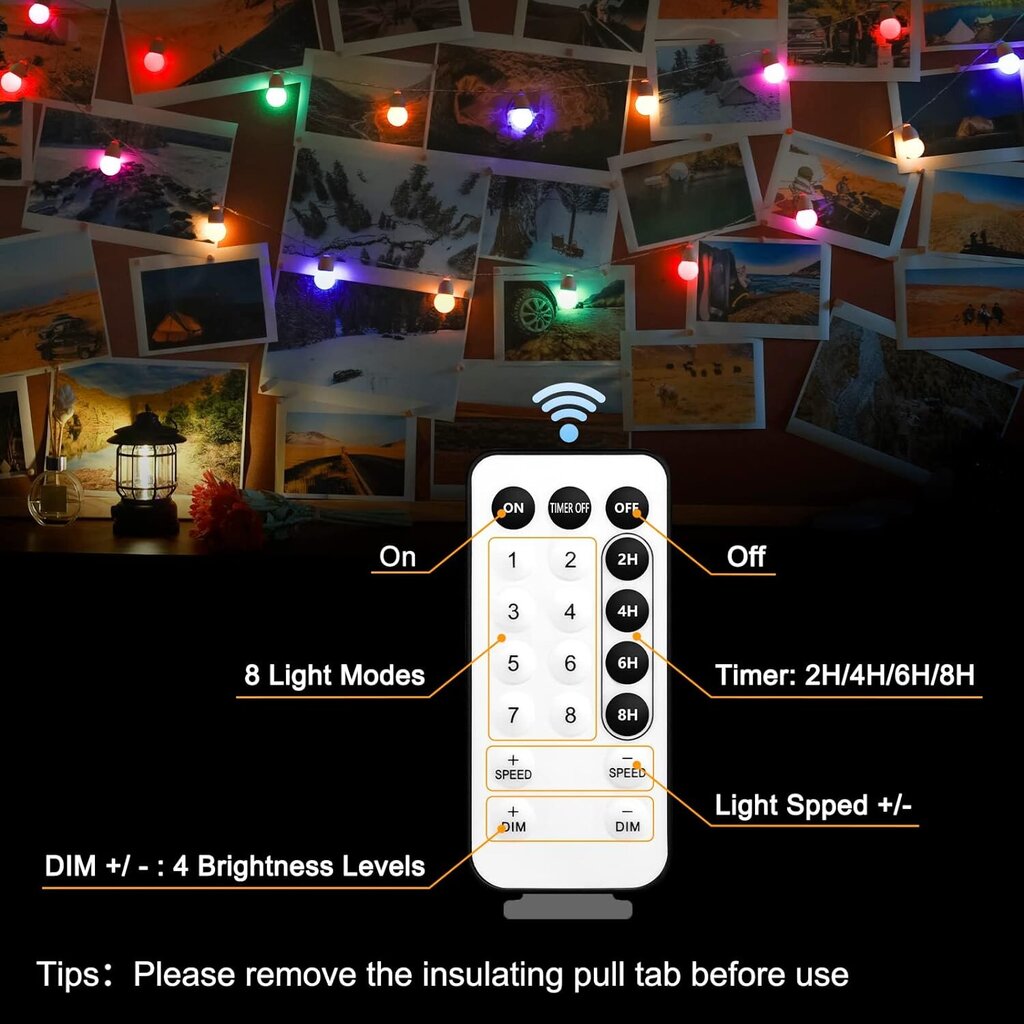 Ziemassvētku LED Virtene ar bumbiņām цена и информация | Ziemassvētku lampiņas, LED virtenes | 220.lv