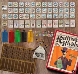 Galda spēle Railroad Rivals, ENG цена и информация | Настольные игры, головоломки | 220.lv