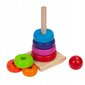 Koka puzle Piramīda цена и информация | Rotaļlietas zīdaiņiem | 220.lv