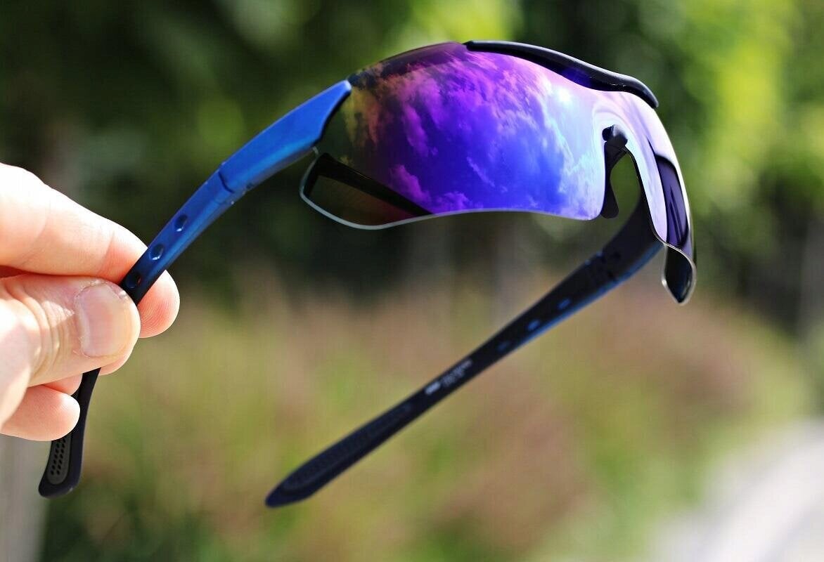 Sporta saulesbrilles Speed Polarized, zilas cena un informācija | Sporta brilles | 220.lv