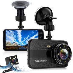 Kompakts videomagnetofons ar aizmugurējo videokameru, melna krāsa цена и информация | Видеорегистраторы | 220.lv