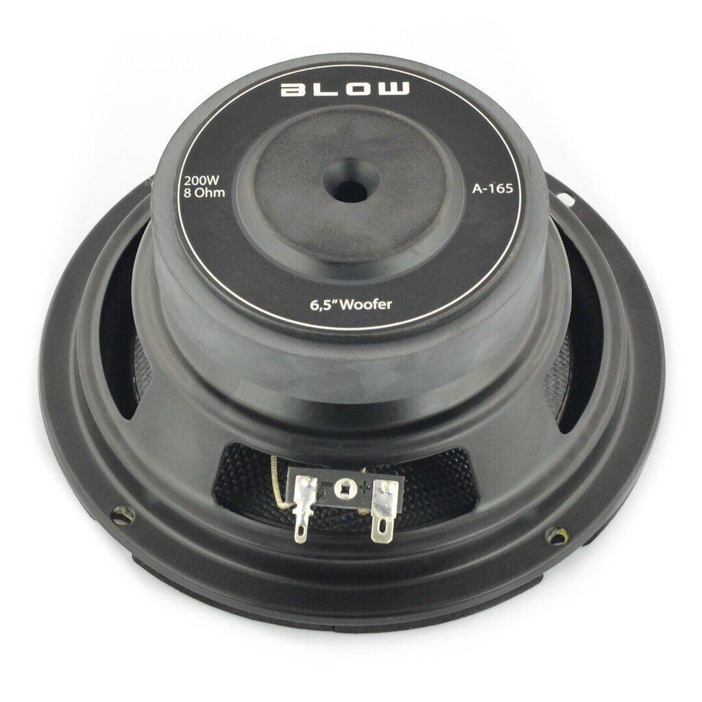 Auto skaļrunis A-165 200W 8Ohm - 166mm cena un informācija | Auto akustiskās sistēmas | 220.lv