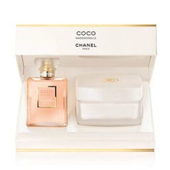 Dāvanu komplekts Chanel Coco Mademoiselle sievietēm: mitrinošs ķermeņa krēms, 150 g + tualetes ūdens Coco Mademoiselle EDT, 50 ml цена и информация | Женские духи | 220.lv