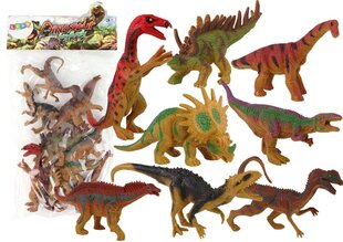 Dinozauru parka figūriņu komplekts Lean Toys, 8 gab. cena un informācija | Rotaļlietas zēniem | 220.lv