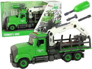 Rotaļu kravas automašīna Lean Toys, zaļa cena un informācija | Rotaļlietas zēniem | 220.lv