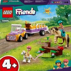42634 LEGO® Friends Zirga un ponija piekabe cena un informācija | Konstruktori | 220.lv