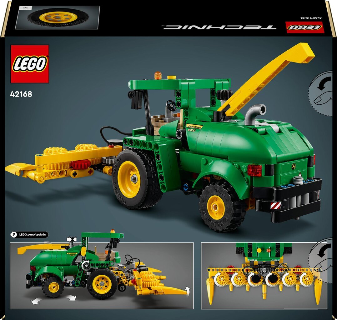 42168 LEGO® Technic John Deere 9700 Forage Harvester цена и информация | Konstruktori | 220.lv