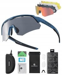 Velosipēdistu saulesbrilles Rockbros SP246-1, zilas cena un informācija | Sporta brilles | 220.lv