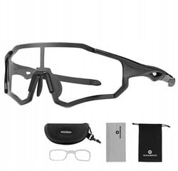 Sporta saulesbrilles Rockbros 10181, melnas cena un informācija | Sporta brilles | 220.lv