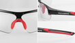 Velosipēdistu saulesbrilles Rockbros, melnas cena un informācija | Sporta brilles | 220.lv
