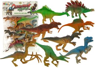 Dinozauru figūriņu komplekts Lean Toys, 8 gab. цена и информация | Игрушки для мальчиков | 220.lv