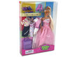 Lelle Lucy ar koferi un piederumiem Lean Toys cena un informācija | Rotaļlietas meitenēm | 220.lv
