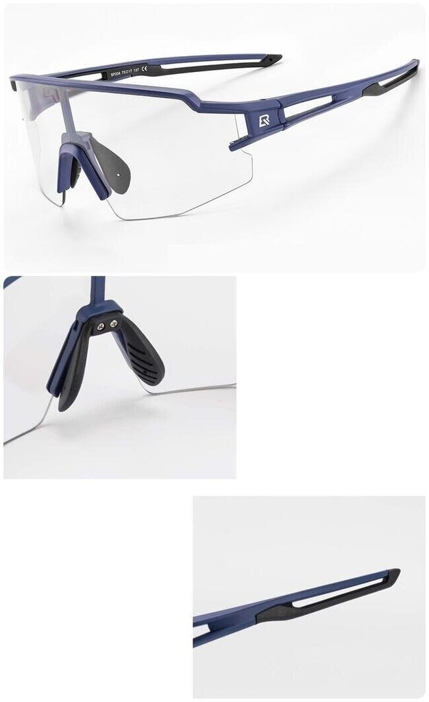 Sporta saulesbrilles Rockbros 10174, zilas cena un informācija | Sporta brilles | 220.lv