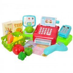 Rotaļlietu kases aparāts ar piederumiem Woopie, 18 gab. cena un informācija | Rotaļlietas meitenēm | 220.lv