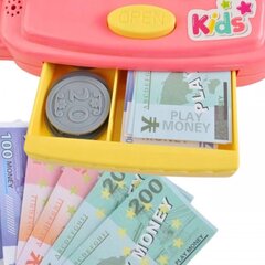 Rotaļlietu kases aparāts ar piederumiem Woopie, rozā cena un informācija | Rotaļlietas meitenēm | 220.lv