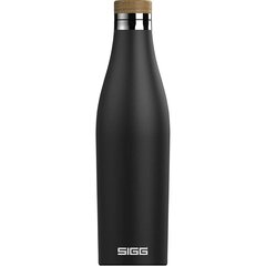 Dzeramā pudele Sigg Meridian Black, 500 ml cena un informācija | Ūdens pudeles | 220.lv