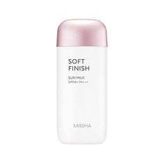 Sauļošanās pieniņš Missha All Around Safe Block Soft Finish Sun Milk SPF50+/PA+++, 70 ml cena un informācija | Sauļošanās krēmi | 220.lv