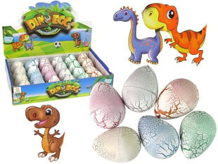Волшебное яйцо 6 см, динозавр, белое цена и информация | Развивающие игрушки | 220.lv