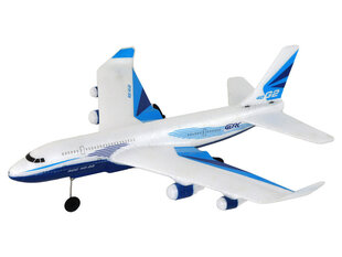 Lėktuvas 4D-G2 su nuotolinio valdymo pultu, baltas цена и информация | Конструктор автомобилей игрушки для мальчиков | 220.lv