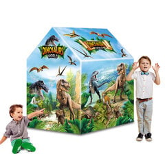 Bērnu telts-mājiņa Dinozauri cena un informācija | Bērnu rotaļu laukumi, mājiņas | 220.lv