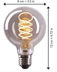 Crown LED SY18 Smoky Edison spuldze cena un informācija | Spuldzes | 220.lv