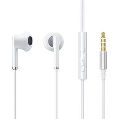 Wired Earphones Joyroom JR-EW07 (white) цена и информация | Наушники с микрофоном Asus H1 Wireless Чёрный | 220.lv