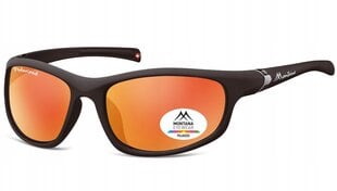 Sporta brilles Montana UV400 SP310B, melnas/oranžas цена и информация | Спортивные очки | 220.lv