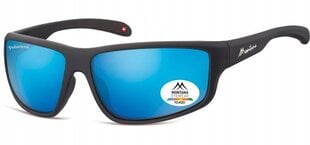 Polarizētas saulesbrilles Montana UV400 SP313C, melnas/zilas cena un informācija | Sporta brilles | 220.lv