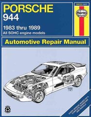 Porsche 944 4-cylinder (1983-1989) HaynesRepair Manual(USA) 3rd Revised edition cena un informācija | Ceļojumu apraksti, ceļveži | 220.lv