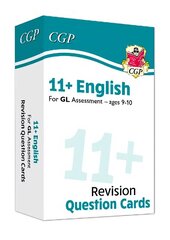 11plus GL Revision Question Cards: English - Ages 9-10 cena un informācija | Grāmatas pusaudžiem un jauniešiem | 220.lv