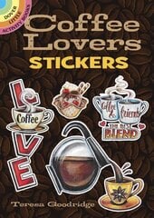 Coffee Lovers Stickers цена и информация | Книги для самых маленьких | 220.lv