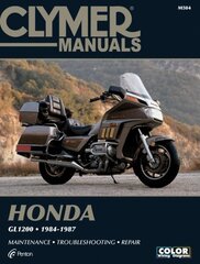 Honda GL1200 Gold Wing Motorcycle (1984-1987) Service Repair Manual цена и информация | Книги о питании и здоровом образе жизни | 220.lv