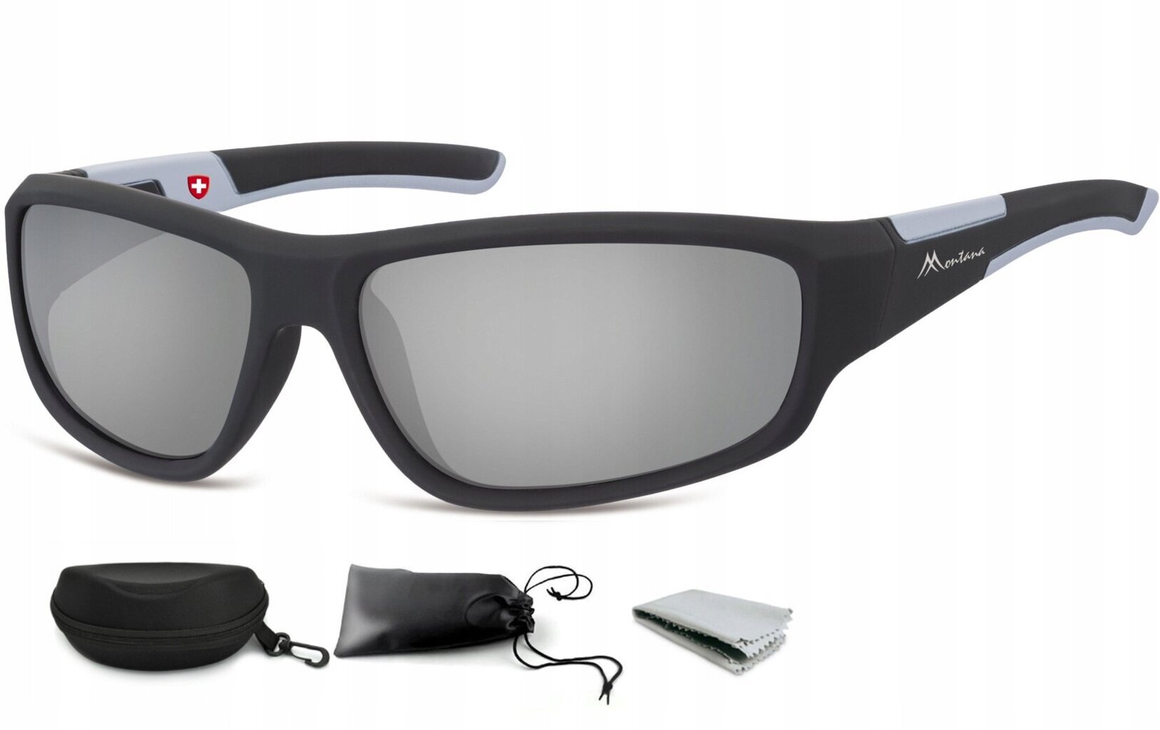 Bērnu sporta saulesbrilles Montana CS91C, melnas cena un informācija | Sporta brilles | 220.lv