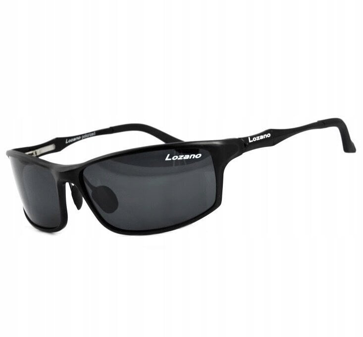 Sporta saulesbrilles Lozano LZ-301, melnas цена и информация | Sporta brilles | 220.lv