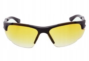 Nakts redzamības brilles Stylion DR-3141-C2, melnas/dzeltenas cena un informācija | Sporta brilles | 220.lv