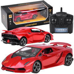 Автомобиль Lamborghini с дистанционным управлением, красный цена и информация | Игрушки для мальчиков | 220.lv