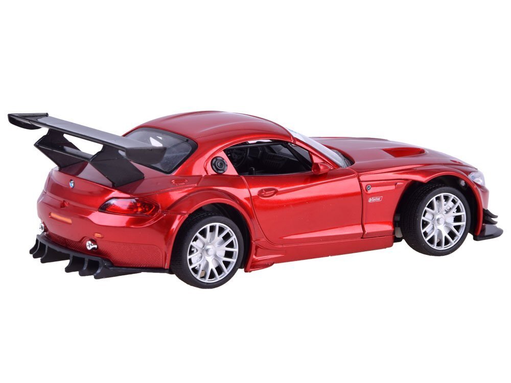 Tālvadības rotaļu auto BMW Z4 GT3, sarkana cena un informācija | Rotaļlietas zēniem | 220.lv