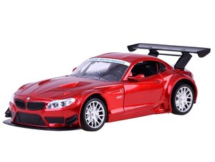 Автомобиль Sports BMW Z4 GT3, красный, с пультом дистанционного управления цена и информация | Игрушки для мальчиков | 220.lv