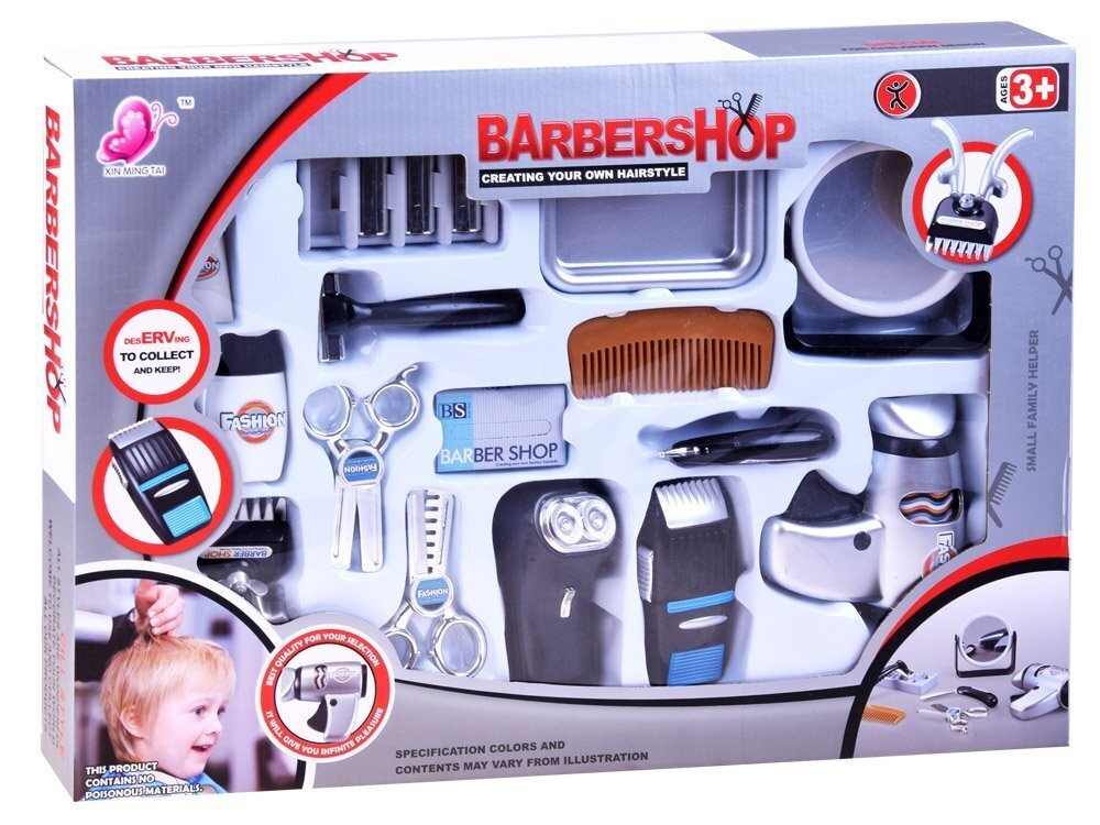Komplekts mazam frizierim Kypkle Barber cena un informācija | Rotaļlietas meitenēm | 220.lv