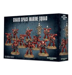 Konstruktors - figūriņas Warhammer Chaos Space Marine Squad, 114 d. cena un informācija | Konstruktori | 220.lv