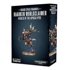 Warhammer 40k Chaos Space Marines Haarken Worldclaimer цена и информация | Kонструкторы | 220.lv