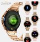 Zaxer ZI58 Gold Mesh cena un informācija | Viedpulksteņi (smartwatch) | 220.lv