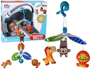 Klasisks bērnu karuselis ar dzīvniekiem Lean Toys cena un informācija | Rotaļlietas zīdaiņiem | 220.lv