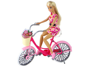 Lelle ar velosipēdu Anlily, 31 cm cena un informācija | Rotaļlietas meitenēm | 220.lv
