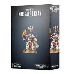Konstruktors - figūriņa Warhammer White Scars Kor'sarro Khan cena un informācija | Konstruktori | 220.lv