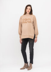 Grūtnieču džemperis sievietēm Cool Mama, smilšu cena un informācija | Jakas sievietēm | 220.lv