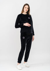 Grūtnieču džemperis sievietēm Cool Mama, melns cena un informācija | Jakas sievietēm | 220.lv