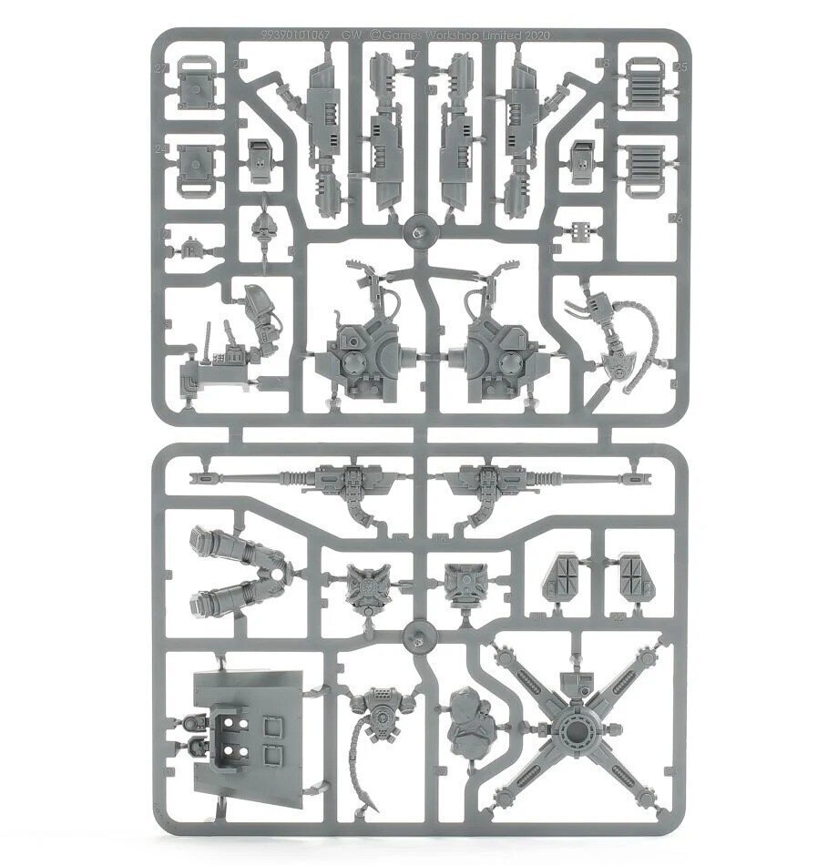 Konstruktors Warhammer 40000 Space Marines Primaris Firestrike Servo-Turret cena un informācija | Konstruktori | 220.lv